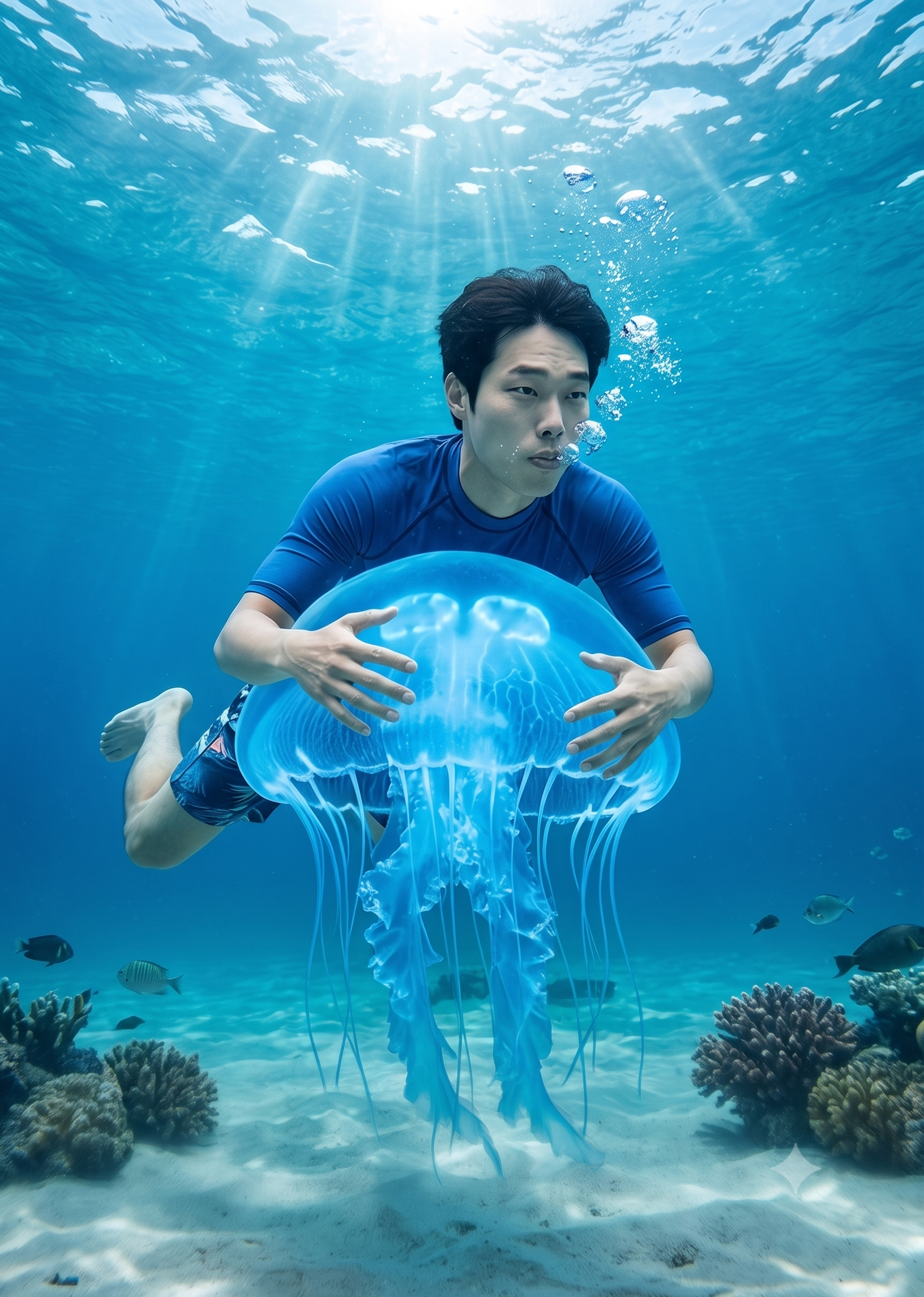 Blue Jellyfish